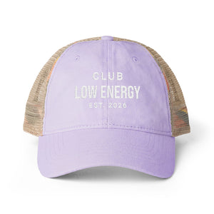 Club Low Energy | Mental Health Awareness Hat