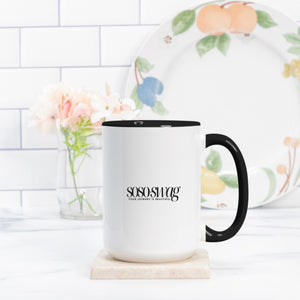 SOSO-SWAG Signature Cup | Mental Health Awareness Mug