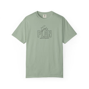 God's Plan Work In Progress | Mental Health Awareness T-Shirt