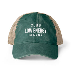 Club Low Energy | Mental Health Awareness Hat