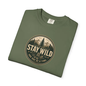 Stay Wild - One Day at A Time | Mental Health Awareness T-Shirt