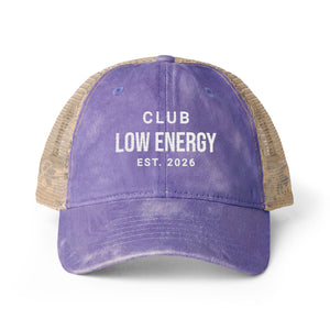 Club Low Energy | Mental Health Awareness Hat