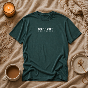 Support Don't Judge | Mental Health Awareness T-Shirt