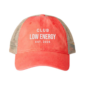 Club Low Energy | Mental Health Awareness Hat
