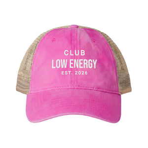 Club Low Energy | Mental Health Awareness Hat