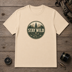 Stay Wild - One Day at A Time | Mental Health Awareness T-Shirt