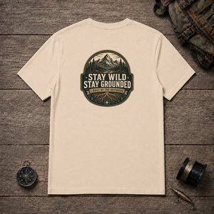 Stay Wild Stay Grounded | Mental Health Awareness T-Shirt