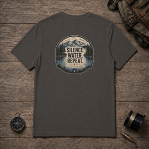 Silence-Water-Repeat | Mental Health Awareness T-Shirt