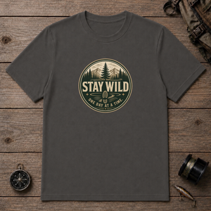 Stay Wild - One Day at A Time | Mental Health Awareness T-Shirt
