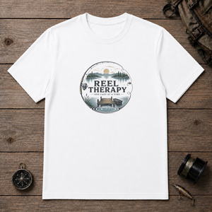Reel Therapy - One Cast at A Time | Mental Health Awareness T-Shirt