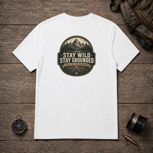 Stay Wild Stay Grounded | Mental Health Awareness T-Shirt